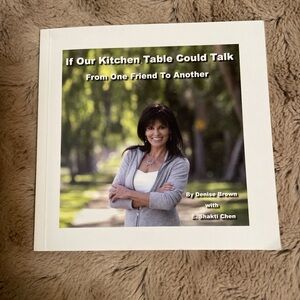 Signed Book- If Our Kitchen Table Could Talk Book